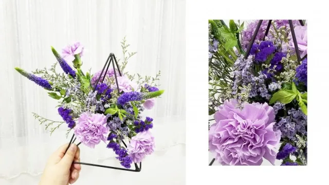 花藝教學｜北歐風花藝設計