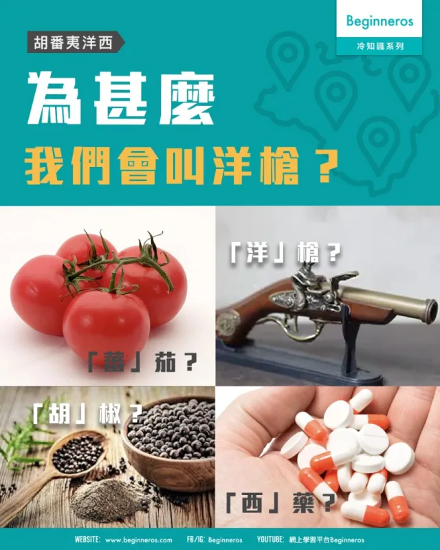 【槍就是槍，為甚麼我們會叫洋槍？︱胡番夷洋西】