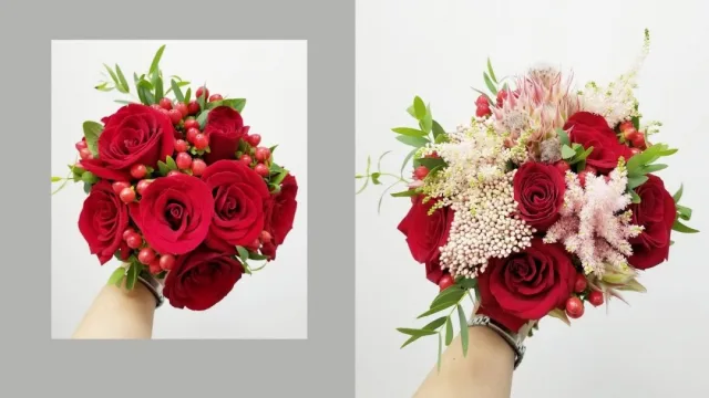 花藝教學｜婚禮花球