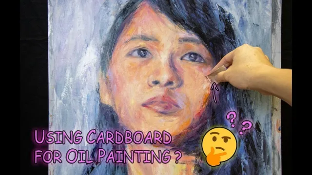 人像油畫教學︱卡紙也可以畫油畫?