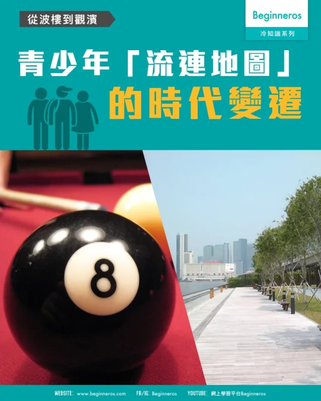 【從波樓到觀濱｜青少年「流連地圖」的時代變遷】