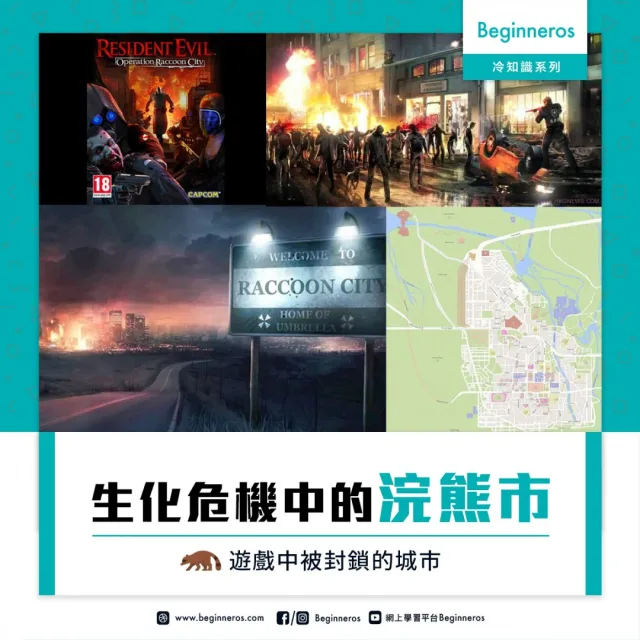 【遊戲冷知識】生化危機的浣熊市